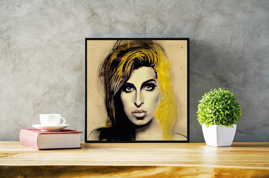 Amy Winehouse Wall Art artwork print