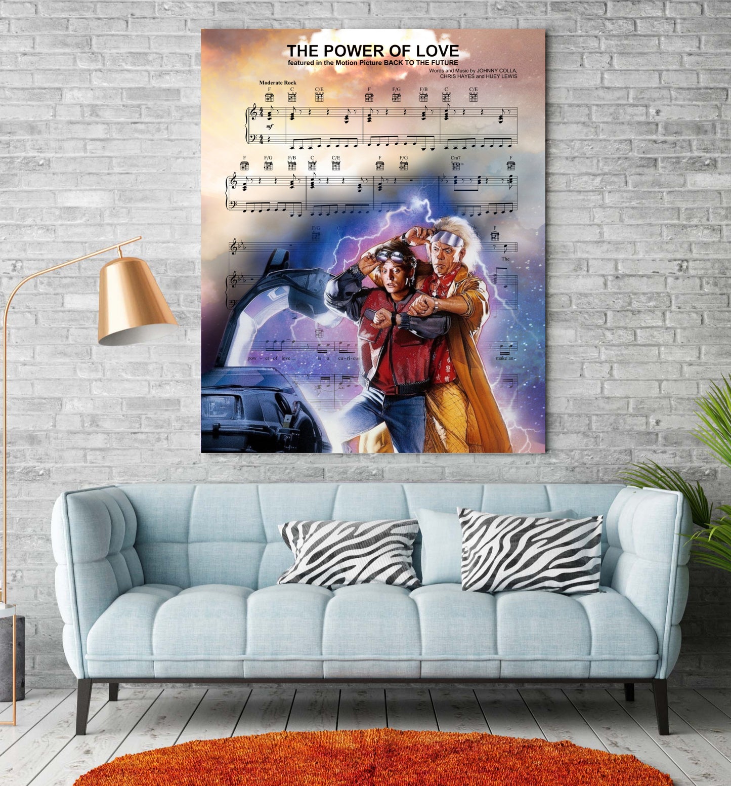 Back to the Future Wall Art