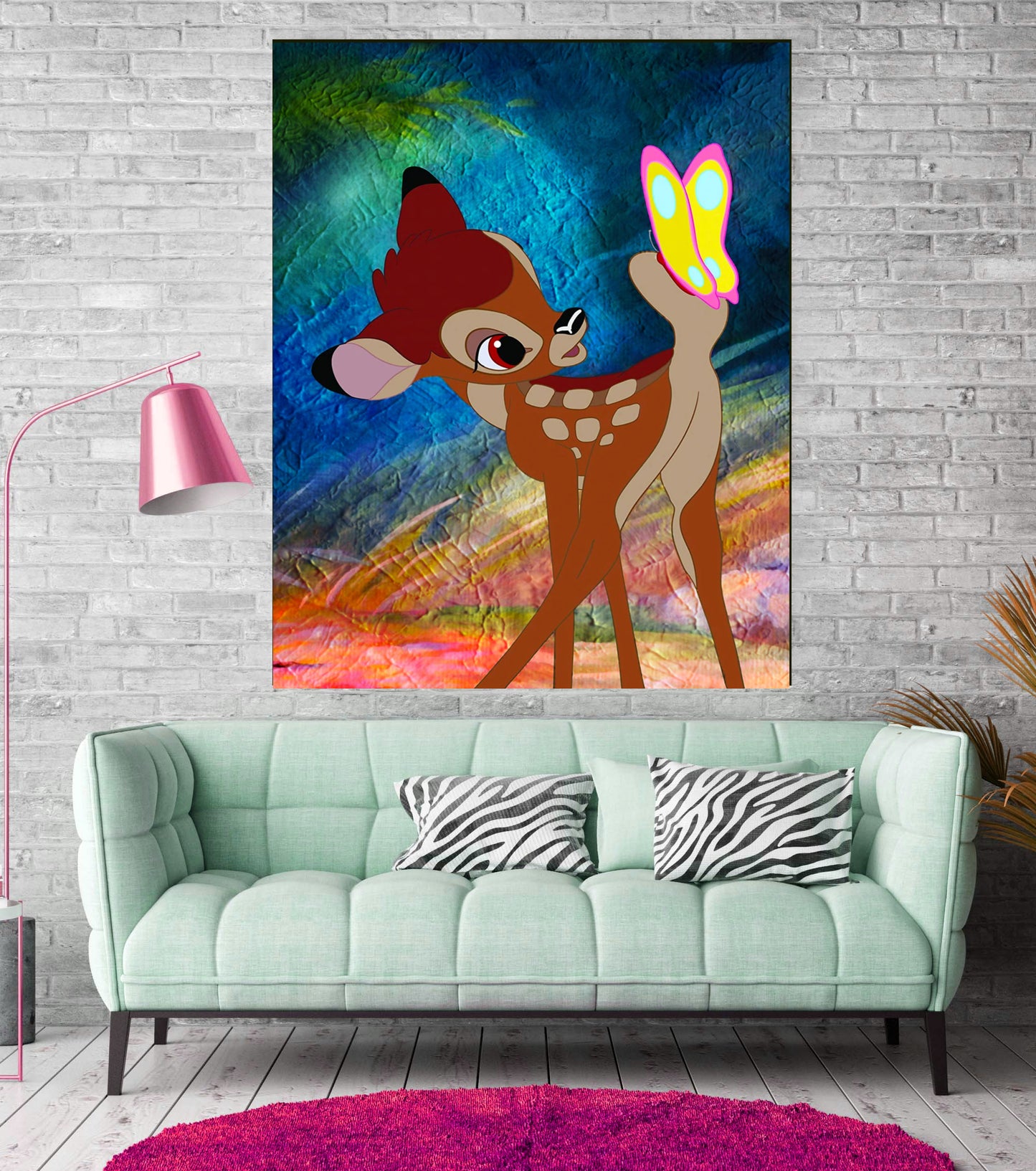Bambi canvas Disney art
