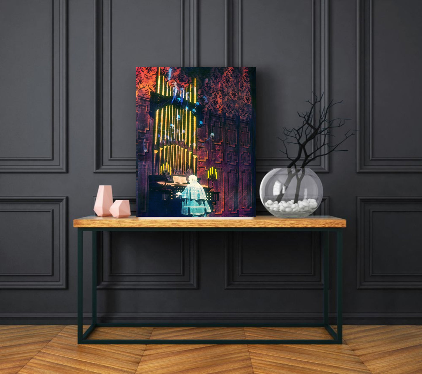 Haunted Mansion Organist Painting home decor