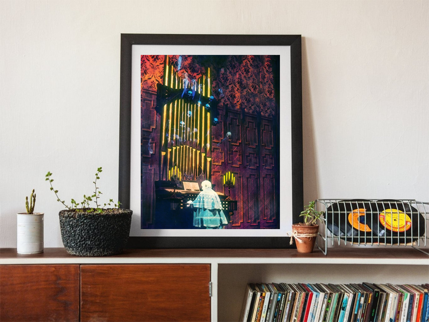 Haunted Mansion Organist Sheet Music Wall Art  | Lisa Jaye Art Designs