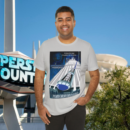 Hyperspace Mountain t-shirt vintage ride poster Disneyland