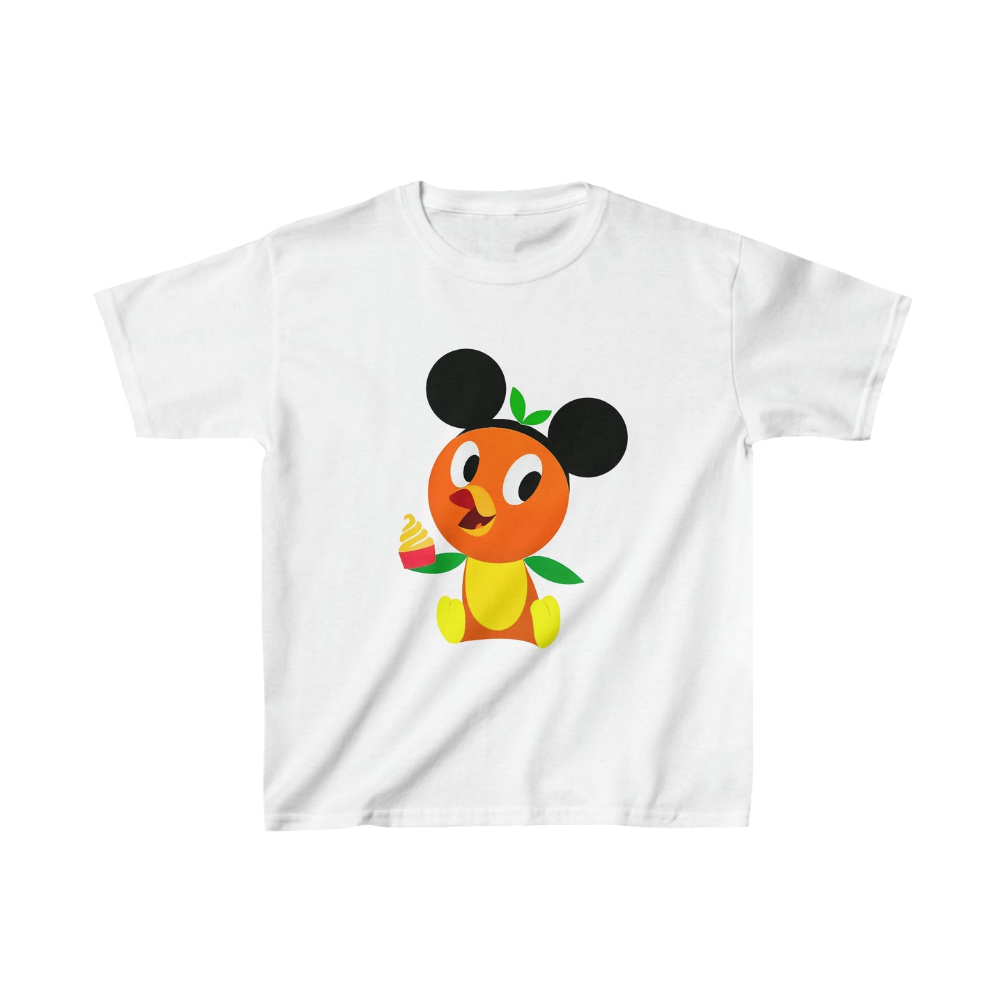 Orange Bird in Mickey Ears w/ Dole Whip Unisex T-Shirt