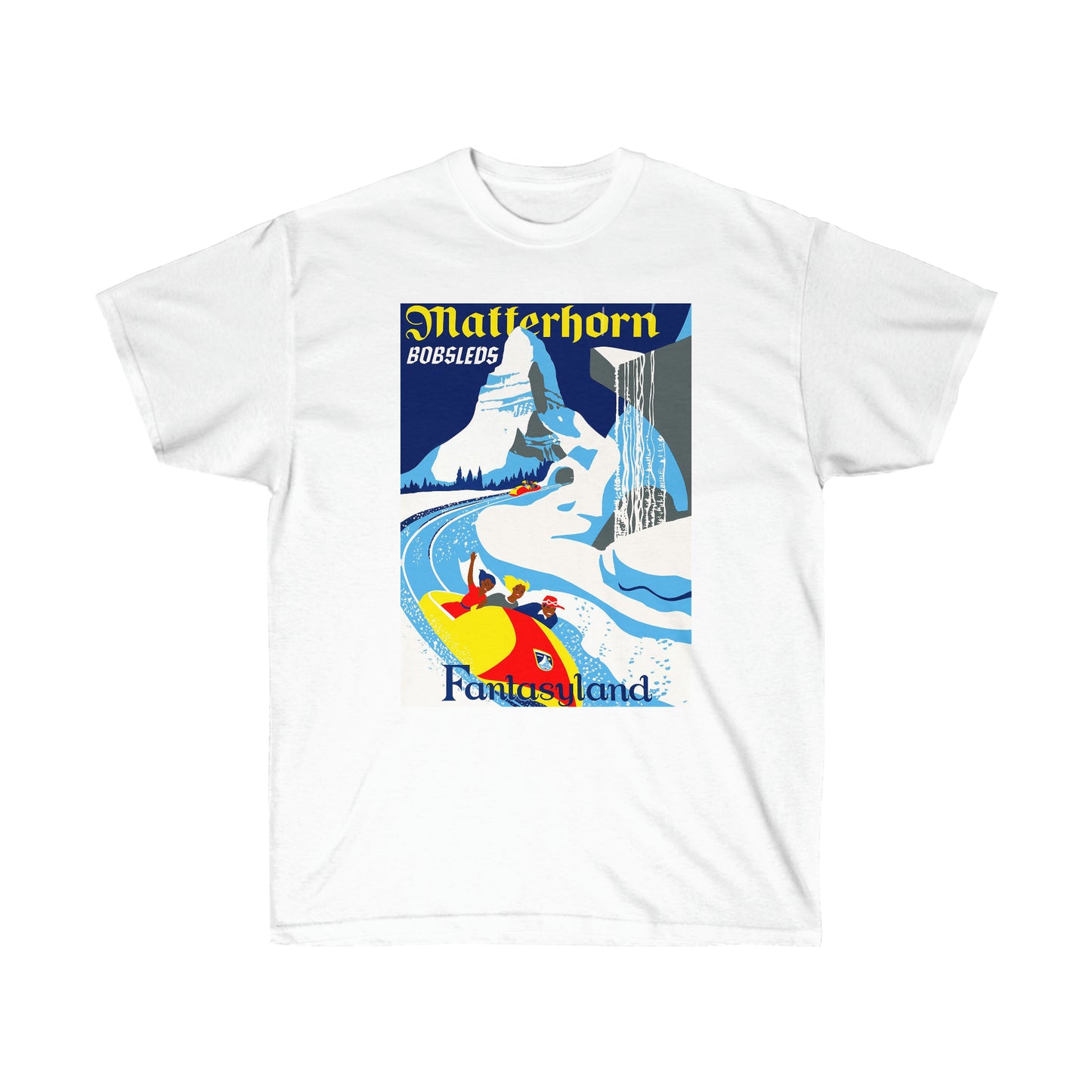 Matterhorn Vintage Poster Oversized T-Shirt