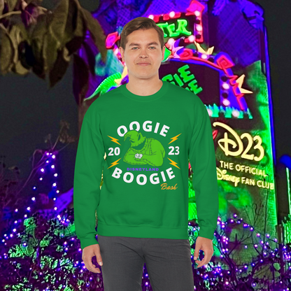 Green Oogie Boogie Bash 2023 sweatshirt