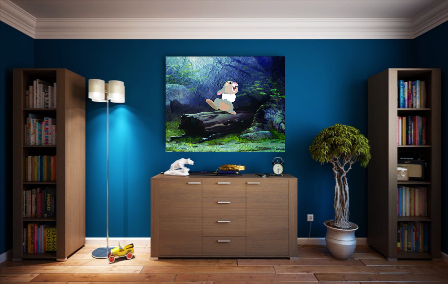 Thumper from Bambi wall artwork canvas
