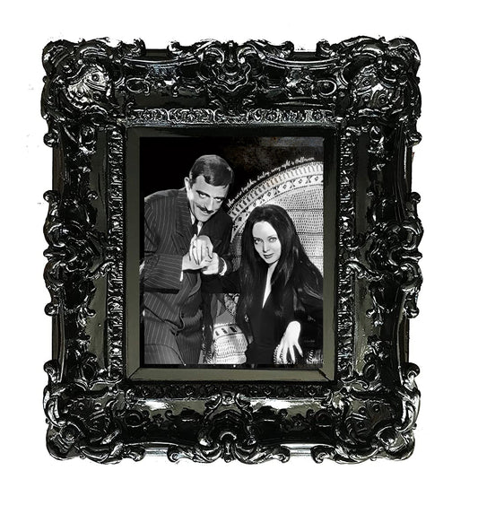 Addam's Family Wall Art Print Canvas Painting Mortica & Gomez