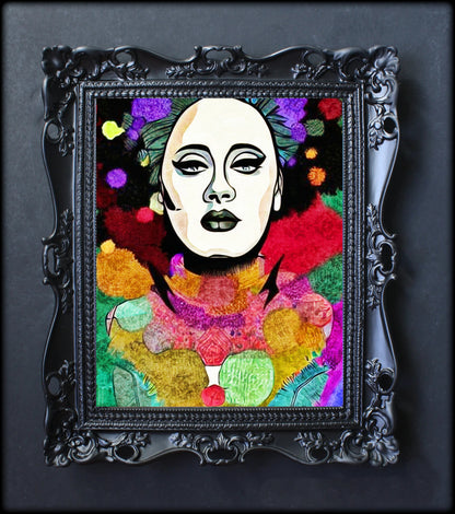 Adele Abstract Wall Art  | Lisa Jaye Art Designs