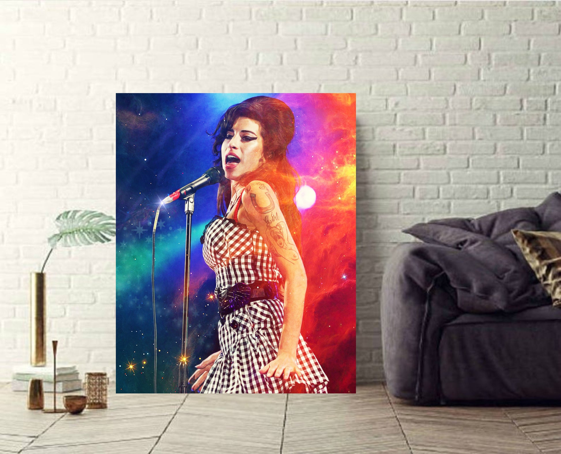 Amy Winehouse canvas art