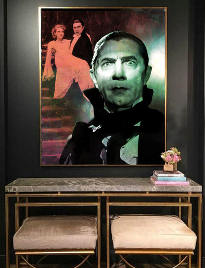 Bela Lugosi's Dracula Wall Art  | Lisa Jaye Art Designs