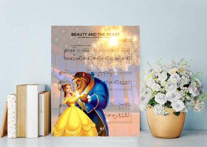 Beauty and the Beast art print