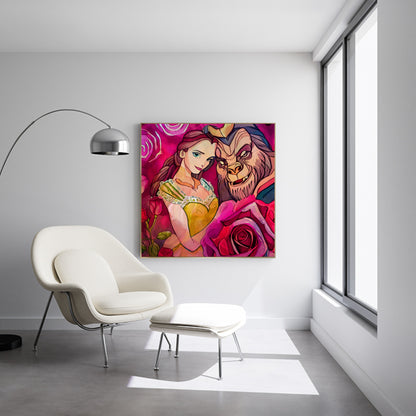 Beauty and the Beast fine art contemporary art