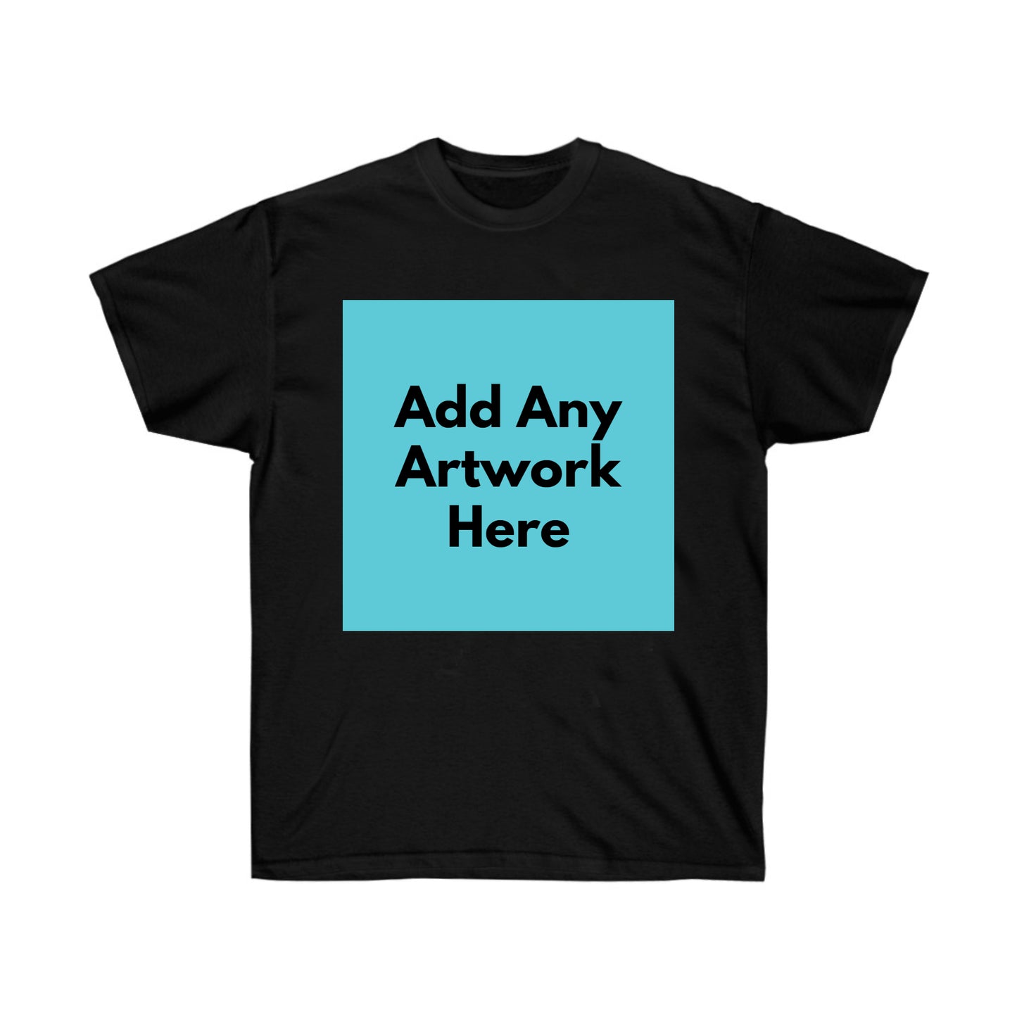 Black Unisex T-Shirt - Customize w/ Any Art