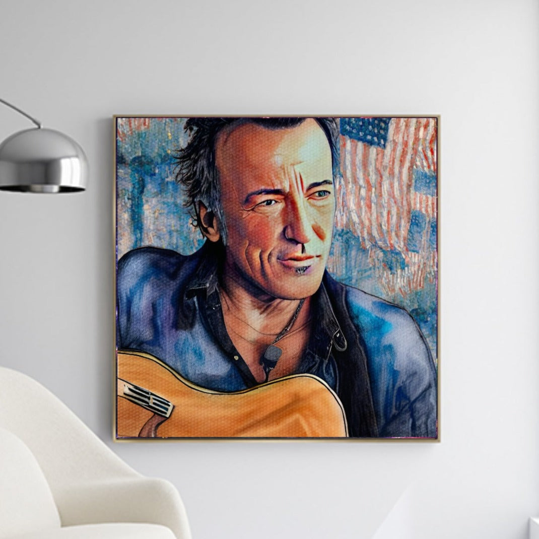Bruce Springsteen wall art gift