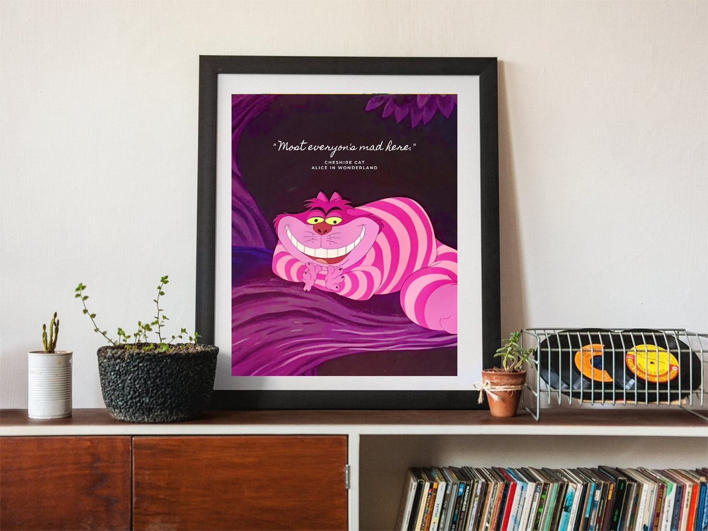Cheshire Cat Wall Art  | Lisa Jaye Art Designs