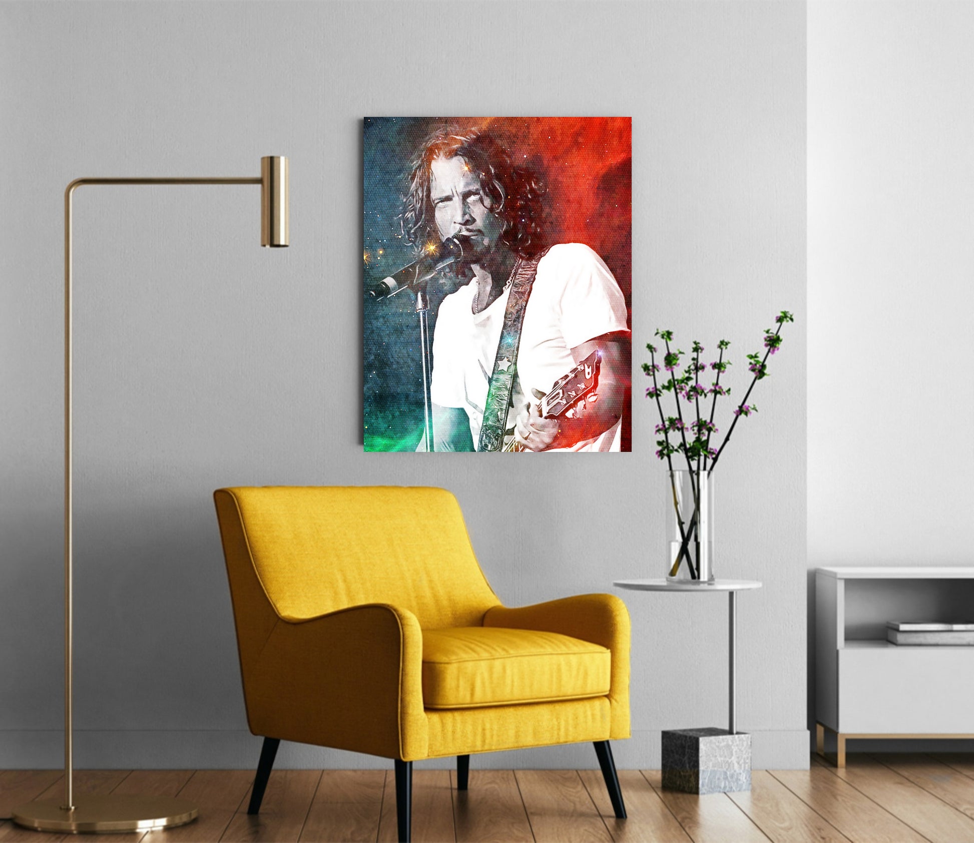 Chris Cornell Soundgarden Canvas art
