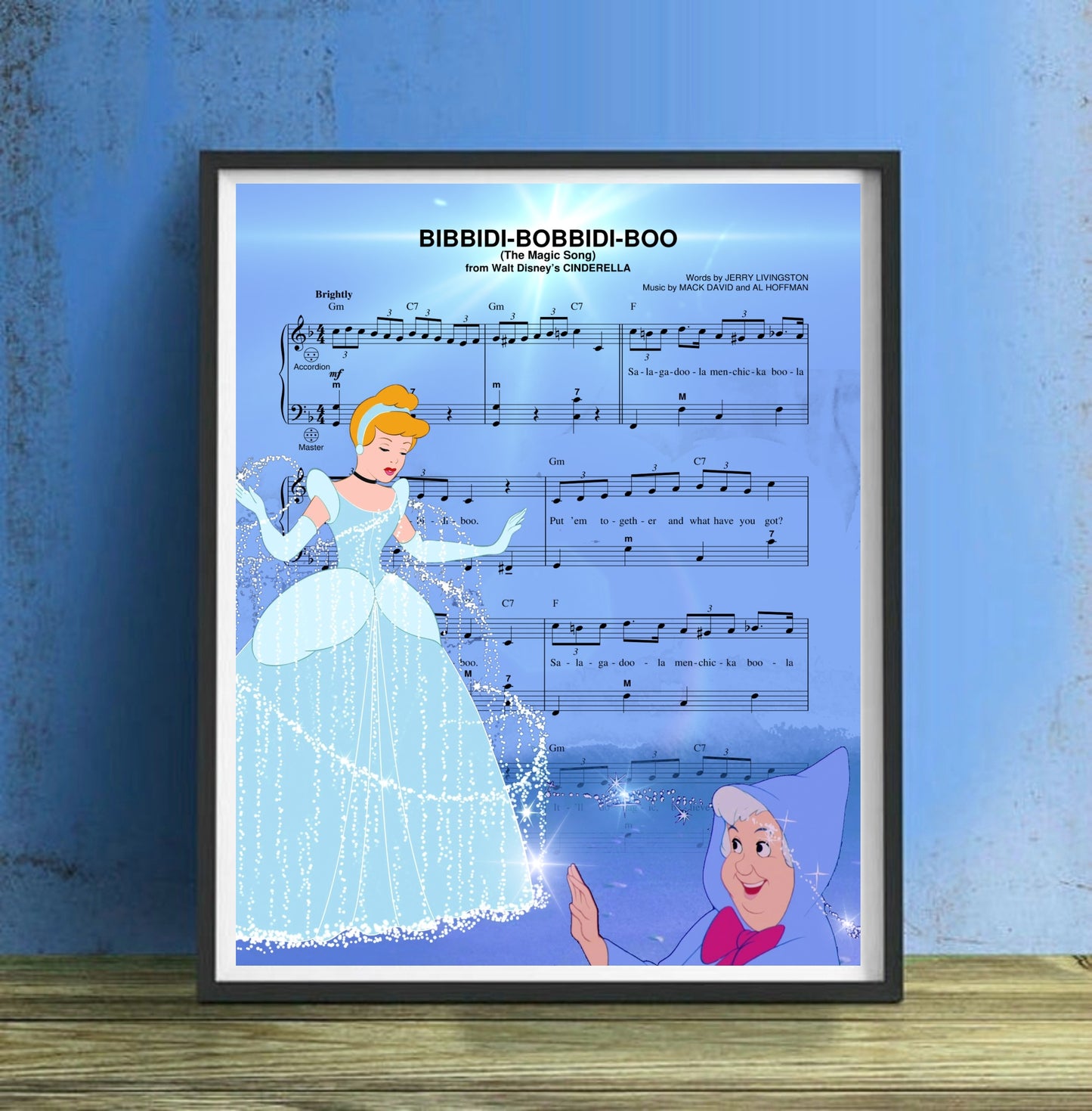 Cinderella Bibbidi Bobbidi Boo Sheet Music