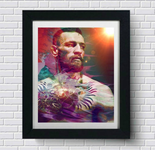 Conor McGregor MMA Wall Art  | Lisa Jaye Art Designs