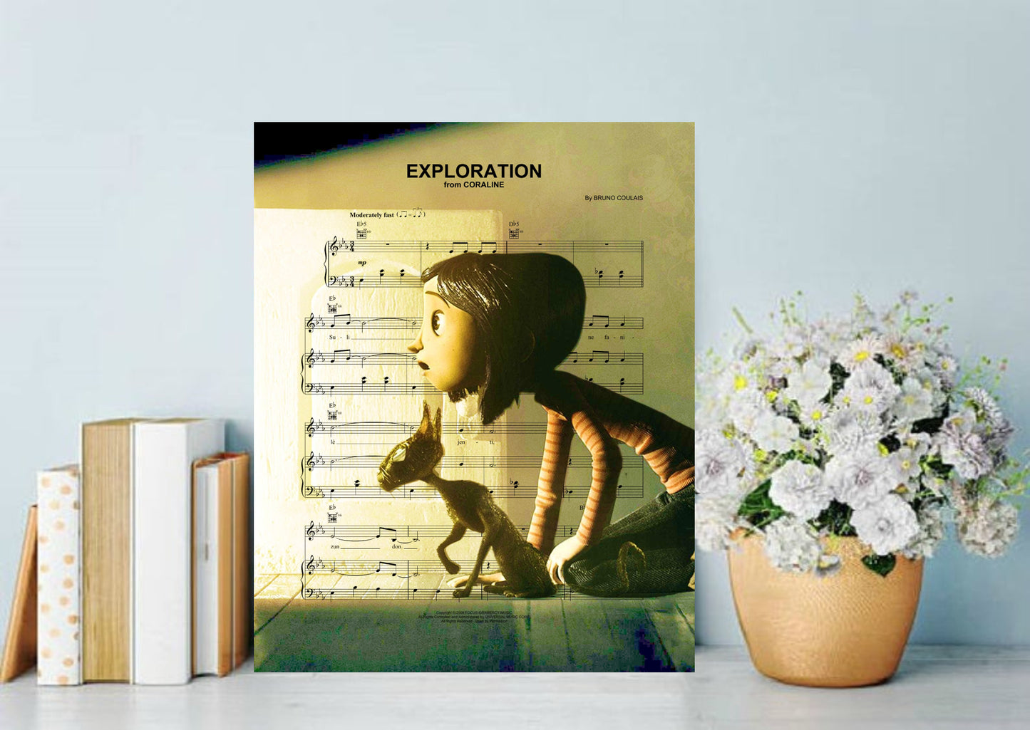 Coraline Wall Art Print Artwork Poster Painting Canvas