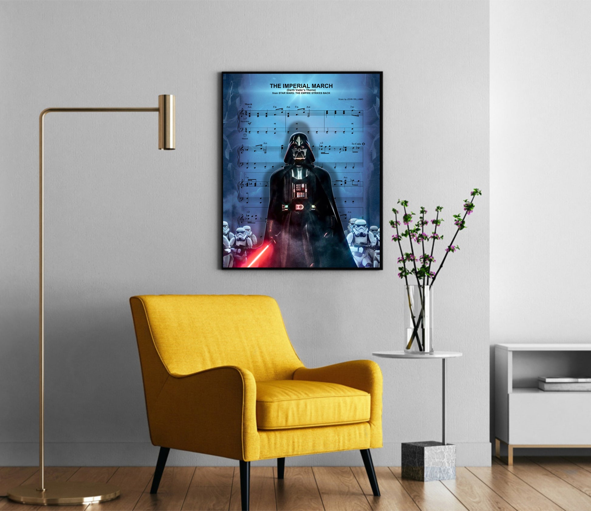 Darth Vader Stormtrooper Wall Art
