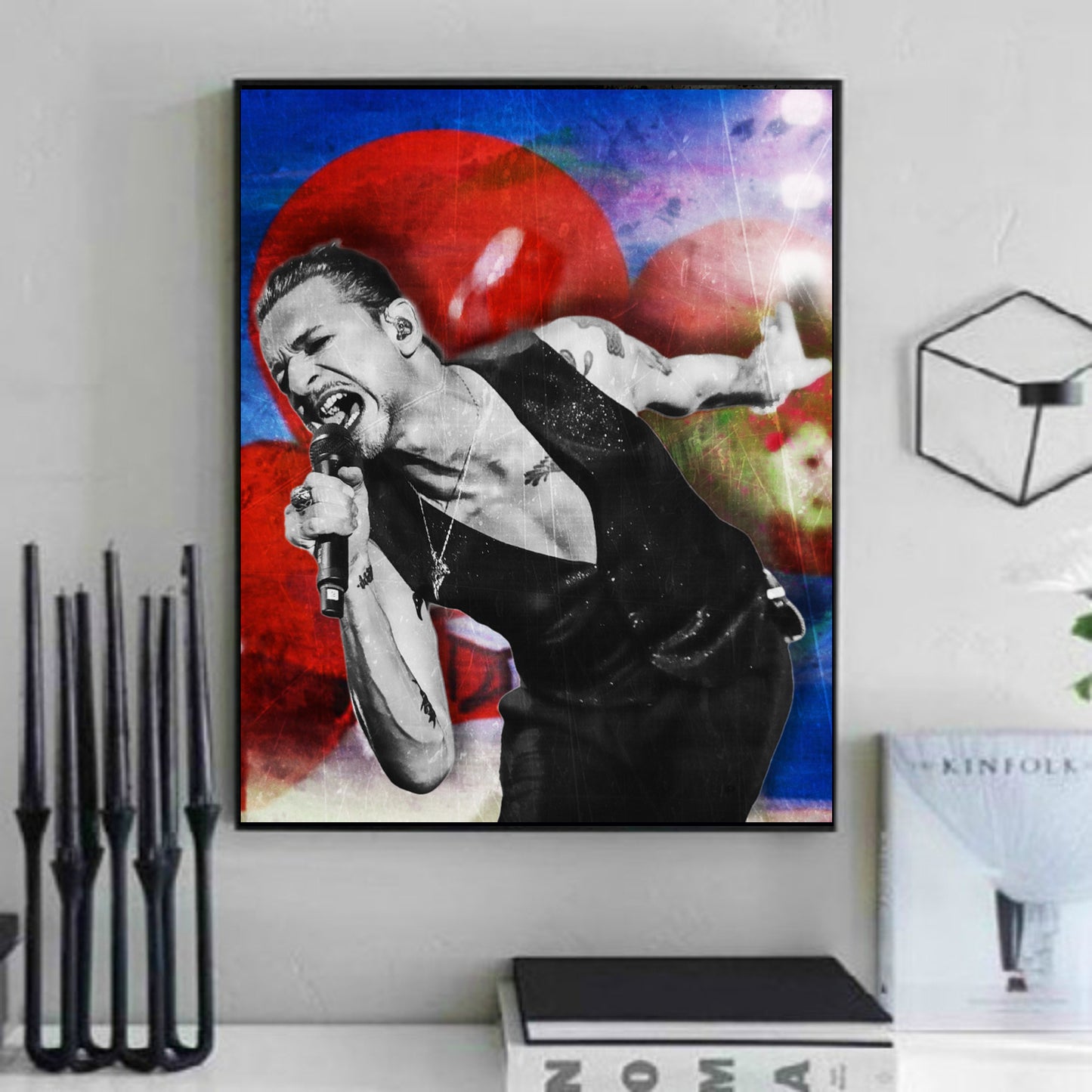 Dave Gahan Depeche Mode Art Print artwork