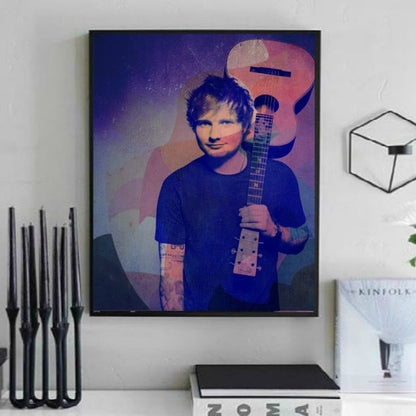 Ed Sheeran Wall Art, Artwork, Poster, Painting