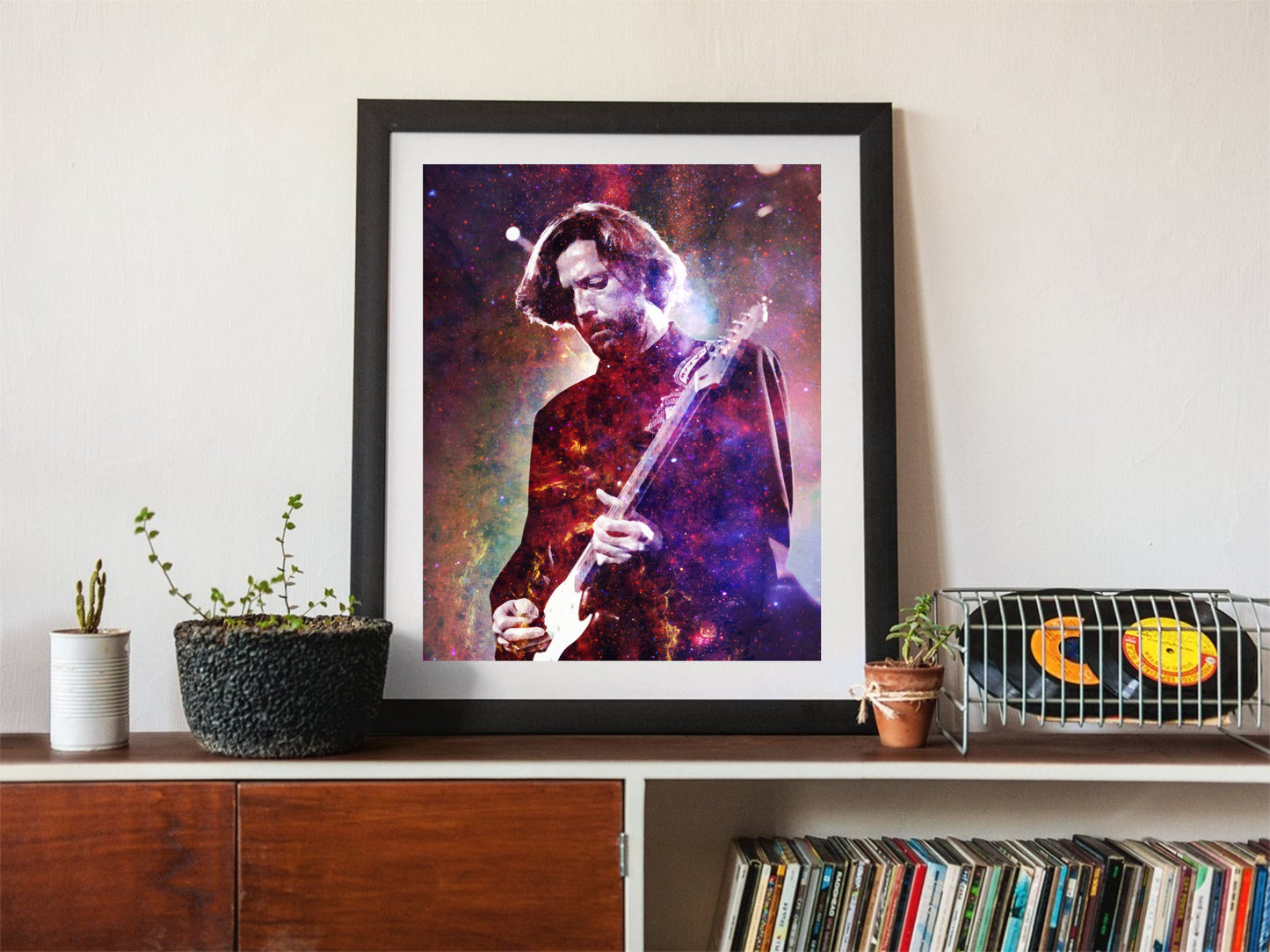 Eric Clapton Painting Poster