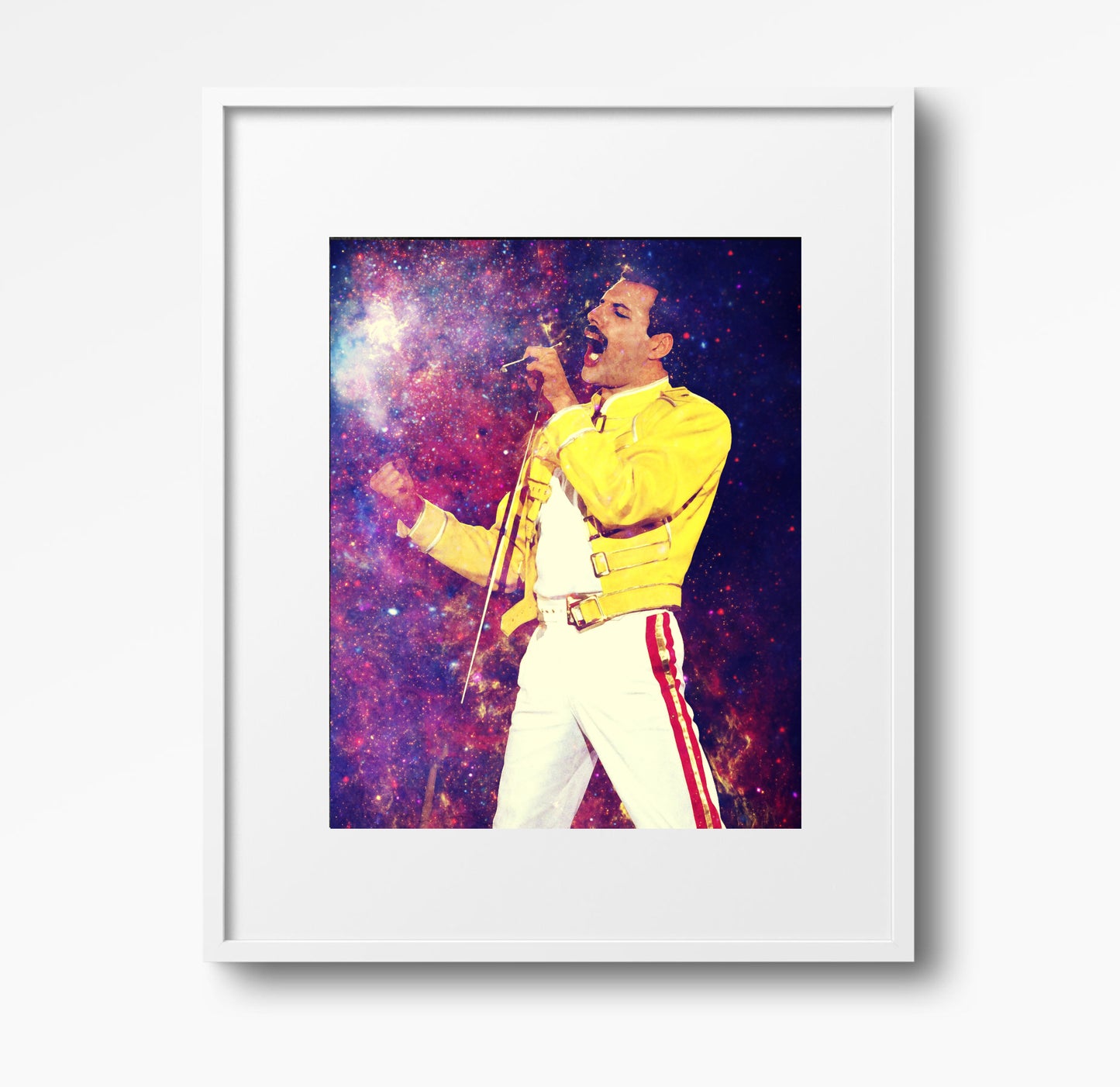 Freddie Mercury Wall Art  | Lisa Jaye Art Designs