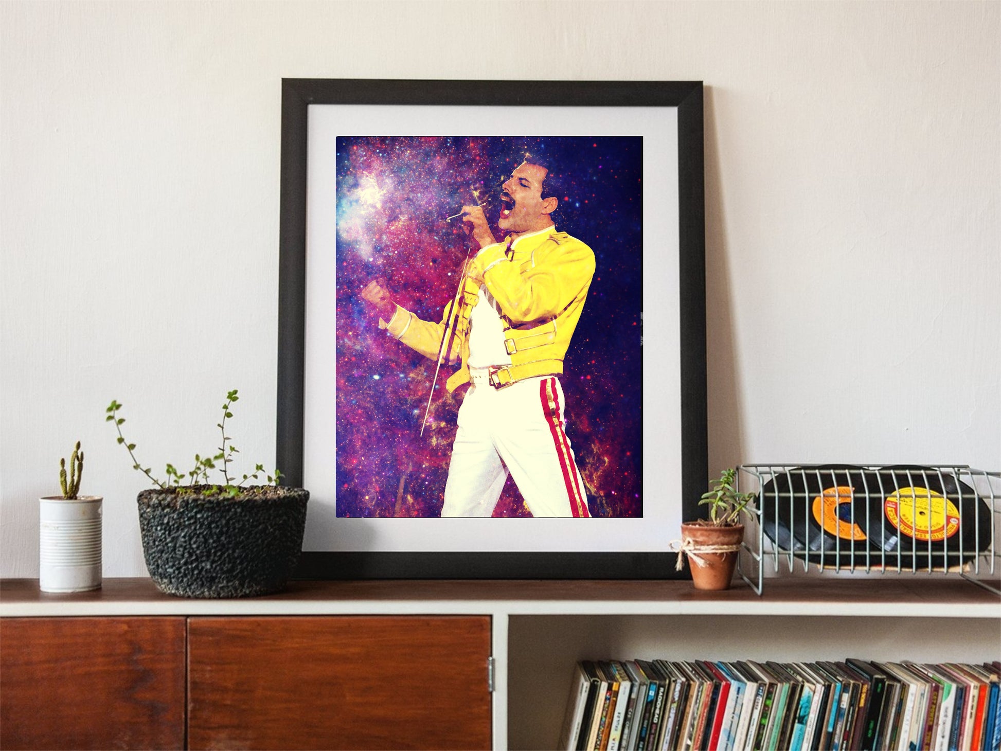 Freddie Mercury Wall Art Print Artwork Poster Painting Canvas