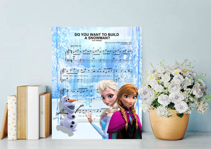 Frozen Wall Art Print