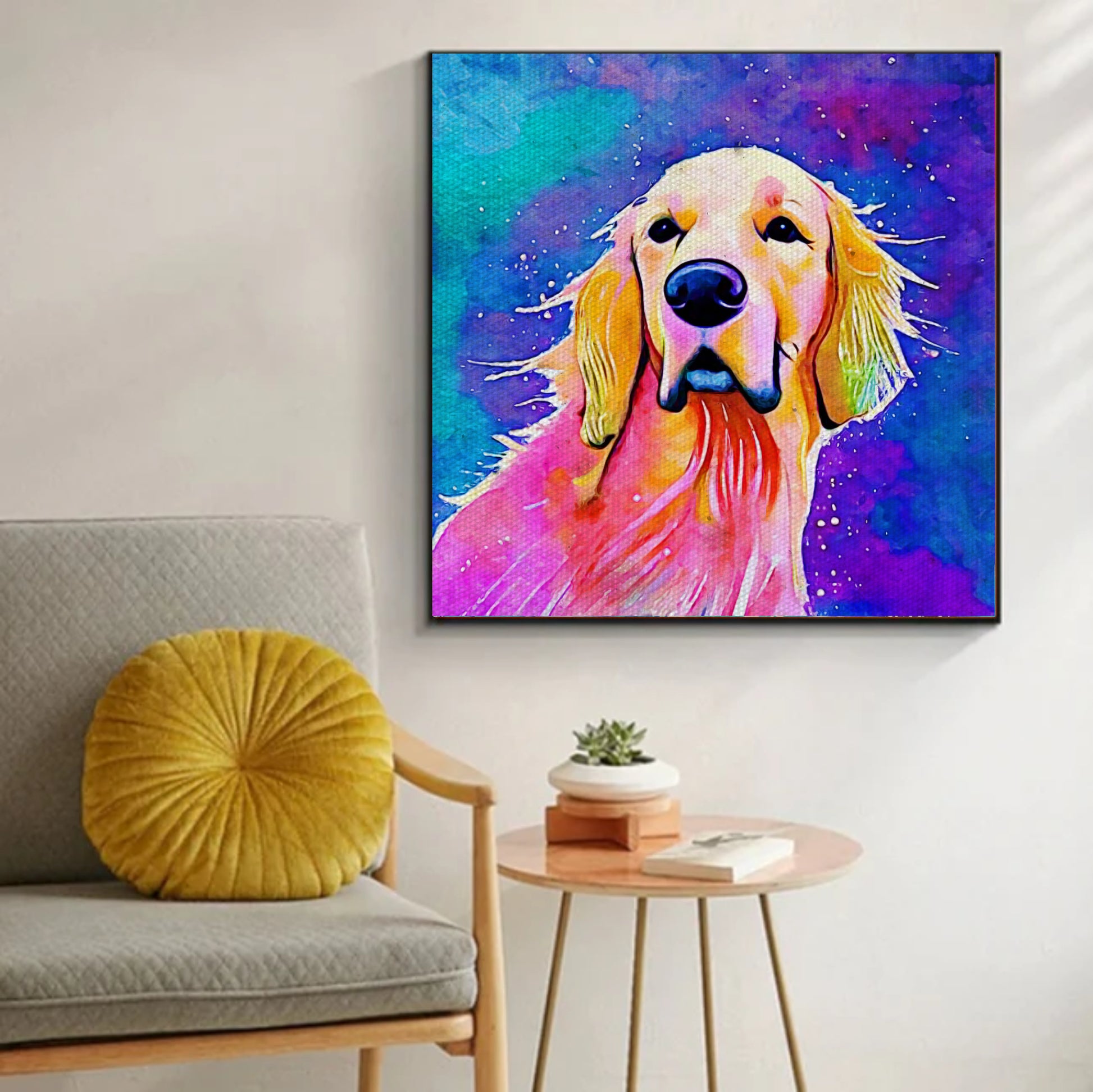 dog lover wall art print
