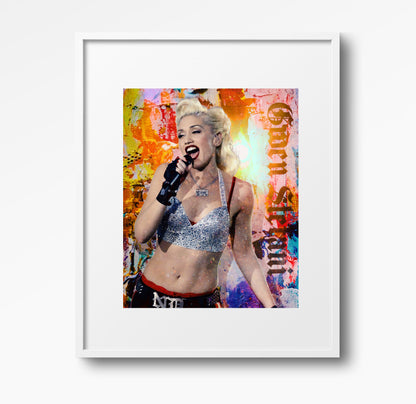 Gwen Stefani Wall Art  | Lisa Jaye Art Designs