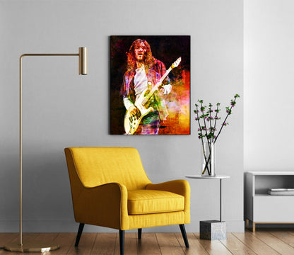 John Frusciante RHCP Wall Art  | Lisa Jaye Art Designs
