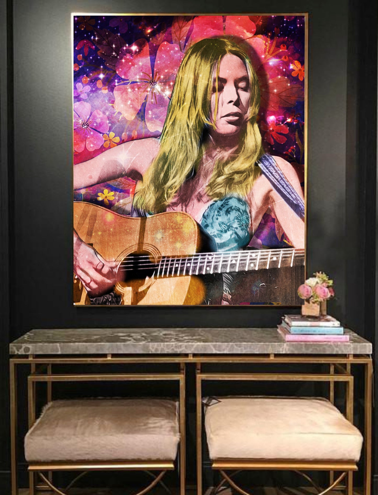 Joni Mitchell Wall Art  | Lisa Jaye Art Designs