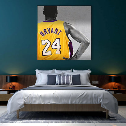Kobe Bryant bedroom art