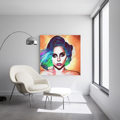 Lady Gaga art print artwork