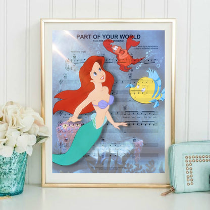 Little Mermaid Part of Your World Sheet Music