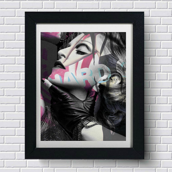 Madonna Hard Candy Wall Art Artwork Poster