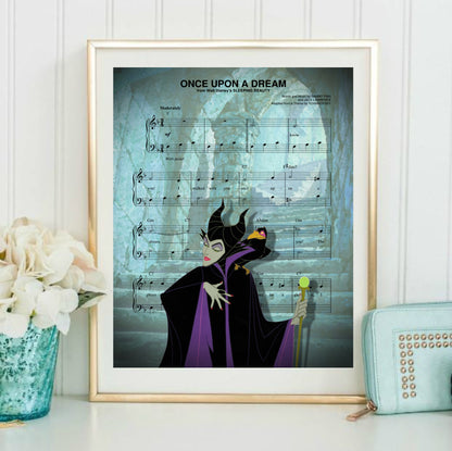 Maleficent Sleeping Beauty Once Upon a Dream Sheet Music