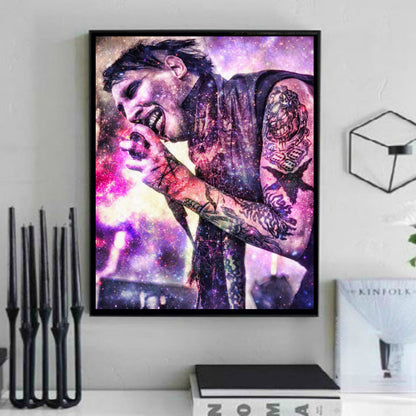 Marilyn Manson Wall Art Print Painting Poster Canvas