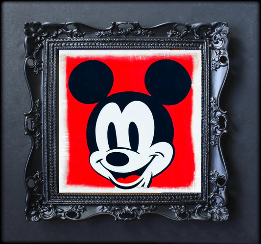 Classic Mickey mouse wall art fine art