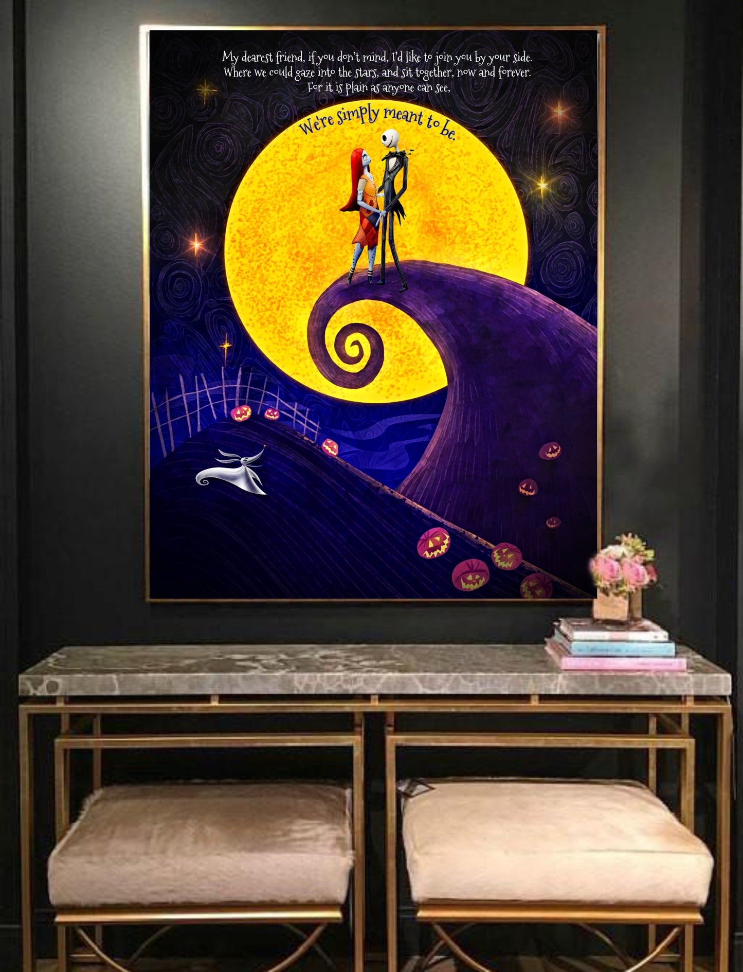 Nightmare Before Christmas Simply meant to be anniversary gift