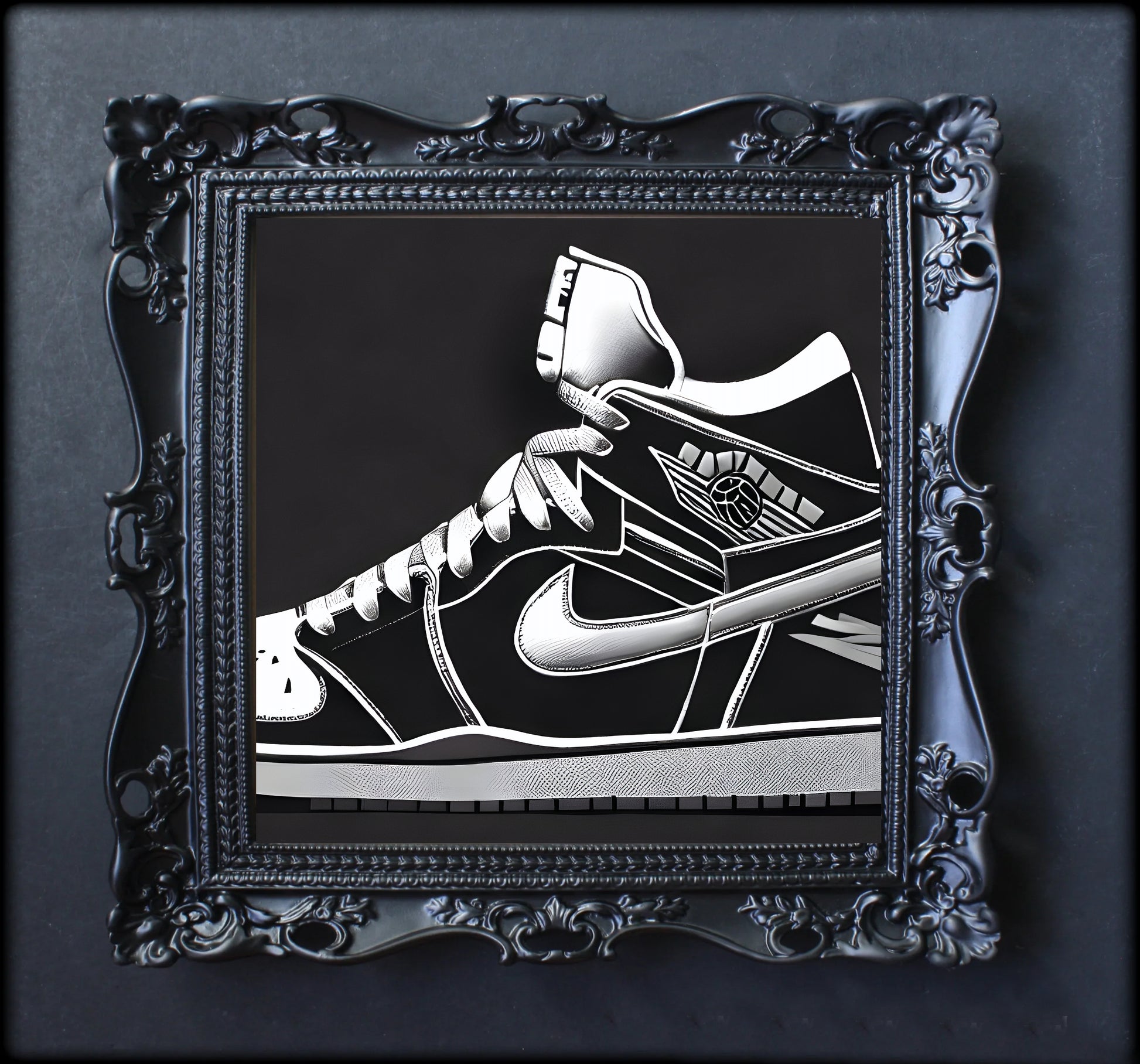 Nike Jordans artwork