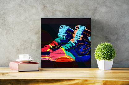 Nike Jordans Pop Art poster