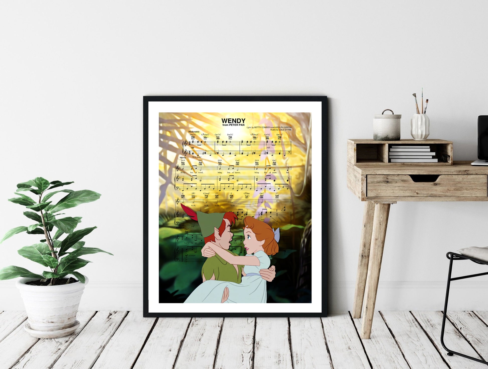 Peter Pan and Wendy Poster
