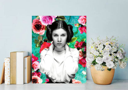 Princess Leia Wall Art Canvas