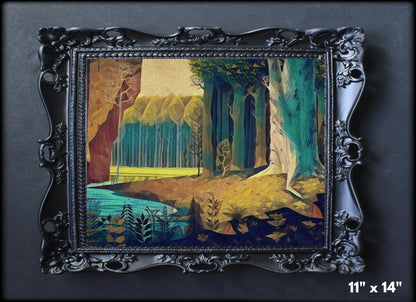 Sleeping Beauty Inspired Background Scene Fine Art  | Lisa Jaye Art Designs