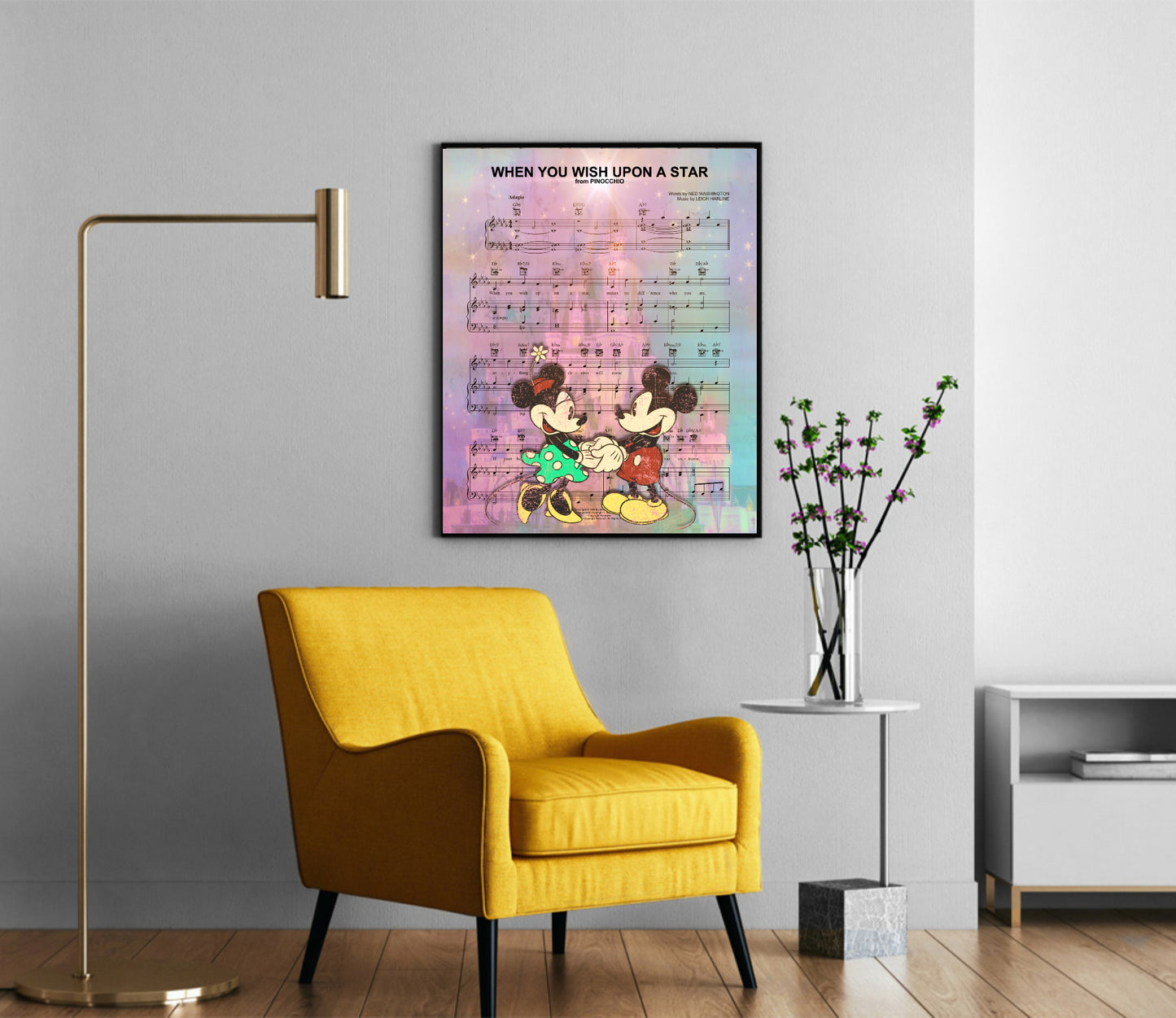 Mickey and Minnie Contemporary Art