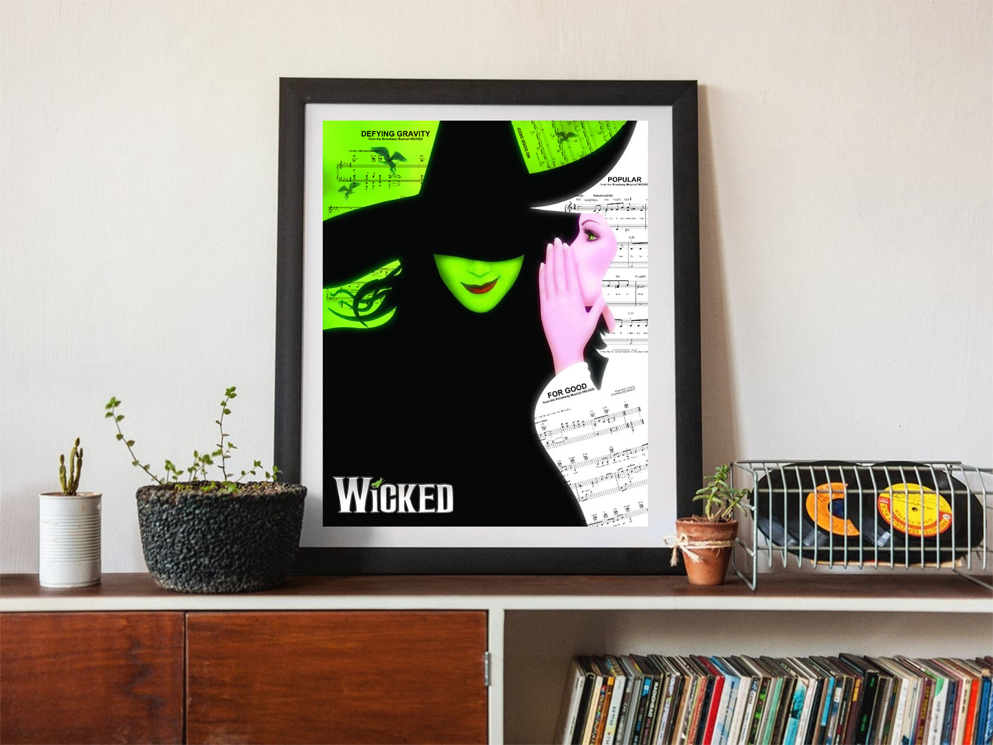 Wicked Broadway musical poster