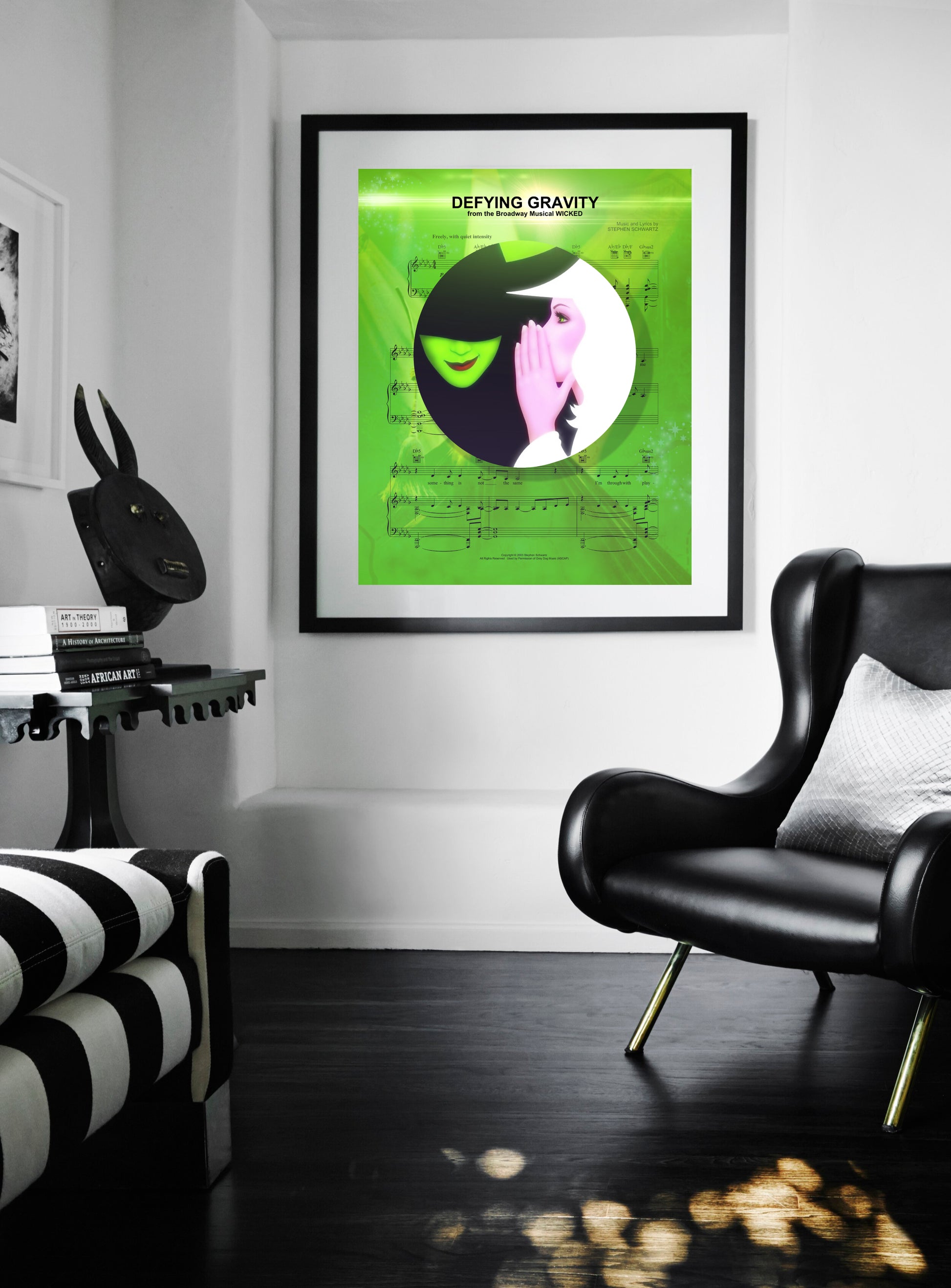 Wicked broadway poster print